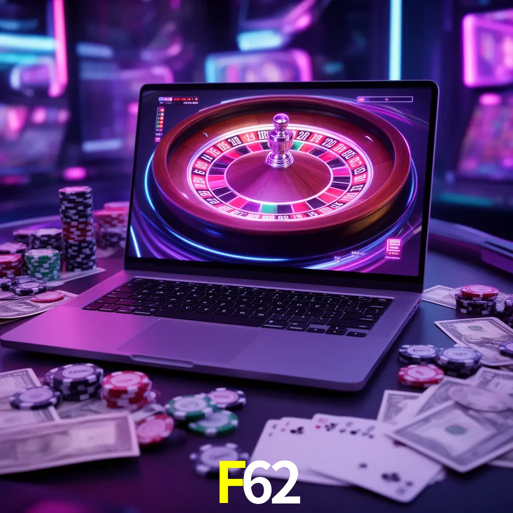 Centro móvil F62 con casino, cajero, bonos, app y acceso de cuenta para México